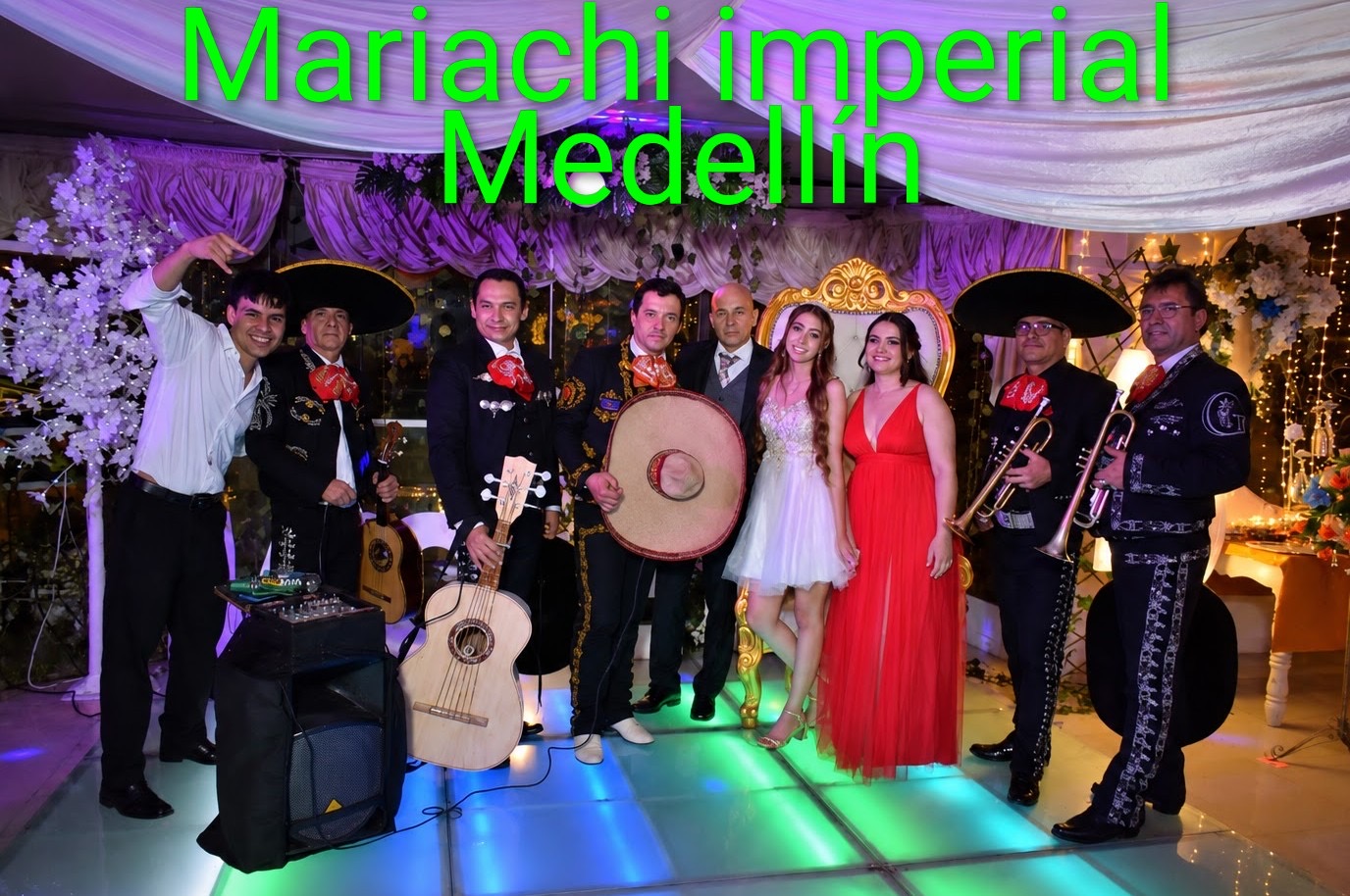 Mariachi Imperial de Medellín en evento